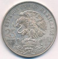 Mexikó 1968. 25P Ag "Olimpia" T:1-,2 
Mexico 1968. 25 Pesos Ag "Olympiad" C:AU,...