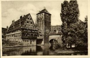 Nürnberg, Nuremberg; Henkersteg / bridge