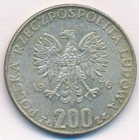 Lengyelország 1976. 200Zl Ag "XXI. Olimpia" T:2 patina
Poland 1976. 200 Zlotych Ag "...