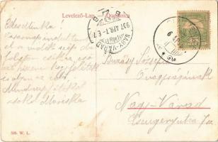 1907 Crikvenica, Cirkvenica; piac. W.L. 548. / market (EK)