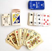 2 modern póker és egy régi tarokk kártya