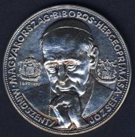 1978. "Mindszenty József bíboros-Esztergom" Ag emlékérem 24g T:2