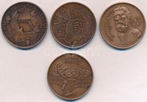 4db klf Br emlékérem, közte Buda István (1952-) 1987. "MÉE Budapest - Pálfy Tamás Palotai Várka...