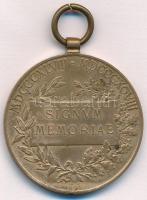 1898. "Jubileumi Emlékérem Fegyveres Erő Számára / Signum memoriae (AVSTR)" Br kitüntetés ...