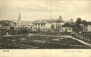 1918 Aszód, Javítóintézet látképe. Kiadja Huszerl Sándor és fia (EK)