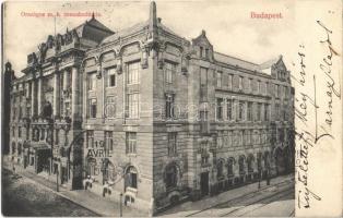 1909 Budapest VI. Zeneakadémia. Divald Károly 1669-1908.