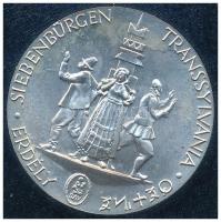 Kiss Nagy András (1930-1997) 1973. "Magyar Nemzetért / Erdély" Ag emlékérem (31,47g/0,999/...