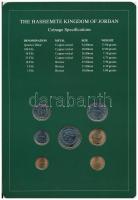 Jordánia 1978-1984. 1f-1/4D (7xklf), "Coin Sets of All Nations" forgalmi szett felbélyegze...