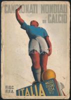 1934 Magyar Labdarúgó Válogatott Bolognából (Ausztria-Magyarország 2:1 negyeddöntő) haza küldött kép...