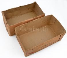 "Rabok csomagja" II. világháborús doboz, Vöröskereszt és Szent János Rend adománya, üres p...