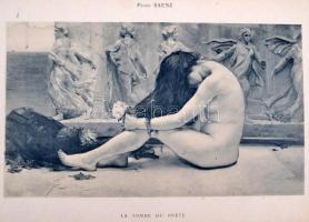 Victor Nadal: Le Nu au Salon. Premier volume. Paris, 1905, E. Bernard. Félbőr kötés. Francia nyelvű ...