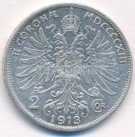 Ausztria 1913. 2K Ag "Ferenc József" T:1-,2
Austria 1913. 2 Corona Ag "Franz Joseph&...