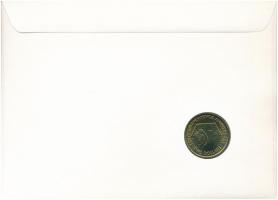 Kiribati 1989. 2$ felbélyegzett borítékban, bélyegzéssel, német nyelvű leírással T:1 
Kiribati 1989...