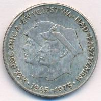 Lengyelország 1975. 200Zl Ag A fasizmus felett aratott győzelem 30. évfordulója T:2 Poland 1975. 200 Zlotych Ag 30th Anniversary - Victory Over Fascism C:XF Krause Y#79