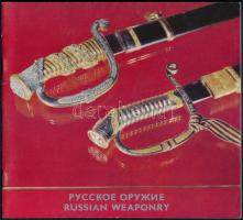 Orosz fegyverek Lenin Múzeum prospektus, sok képpel, 24p