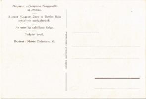 Budapest V. Grand Hotel Hungaria Nagyszálloda grafikai reklámlapja