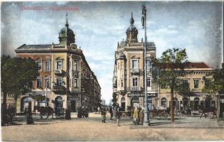 1913 Debrecen, Városi bérházak, Marton Gyula és Fia, Váray József üzlete. Kiadja Bettelheim Miksa és Társa