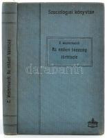 Westermark, Edward: Az emberi házasság története. Ford. Harkányiné Weiser Ella. Bp., 1910. Athenaeum. Kiadói egészvászon kötésben,