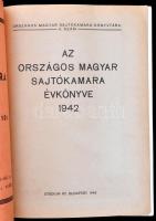 Az Országos Magyar Sajtókamara évkönyve 1942.
Bp. 1942. Stádium. 402 l. 1 sztl. lev. 60 t. (részben...