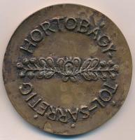 1978. "Debrecen / Hortobágytól Sárrétig" Br plakett (77mm) T:2