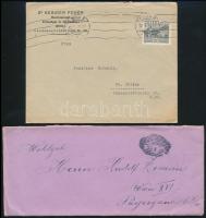 Ausztria 35 db főleg régi küldemény jobbakkal