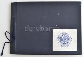 cca 1990-1994 Ganz Danubius Óbudai Hajóépítő Rt. az 1995-re tervezett Világkiállításra összeállított...