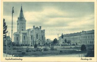 Hajdúböszörmény, Bocskay (Bocskai) tér, Református templom