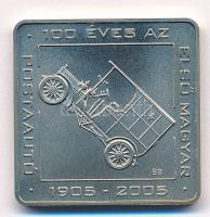 2005. 500Ft 100 éves az első magyar postaautó T:BU