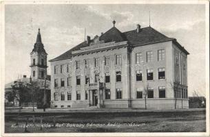 1932 Kunszentmiklós, Református Baksay Sándor Reálgimnázium. Kiadja Schwarcz Lipót