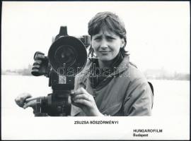 Böszörményi Zsuzsa filmrendező fotója 18x13 cm