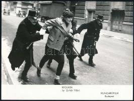 Fábri Zoltán: Requiem c. film 3 db filmfotó 18x13 cm