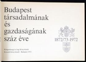 Budapest társadalmának és gazdaságának száz éve. Bp., 1972, Közgazdasági és Jogi-Kossuth. Kiadói egészvászon-kötés, foltos borítóval.