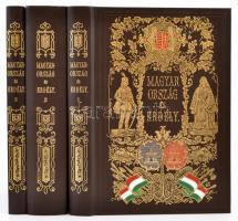 Hunfalvy János: Magyarország és Erdély eredeti képekben. 1-3. köt. Rohbock Lajos illusztrációival. Bp., 1986, Európa, 295 p.+38 t.;432 p.+111 t.; 139 p.+38 t. Reprint kiadás. Kísérőfüzettel. Kiadói műbőr kötésben, kiadói kartontokban, jó állapotban.