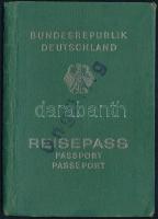 1980 Német útlevél érvénytelenítve