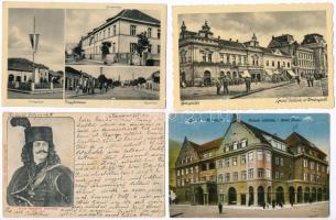 21 db főleg RÉGI történelmi magyar városképes lap és motívumlap / 21 mostly pre-1945 town-view postc...