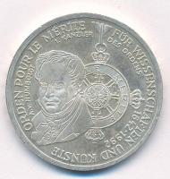 Németország 1992D 10M Ag "Pour le Mérite" T:1- Germany 1992D 10 Mark Ag "Pour le Mérite" C:AU