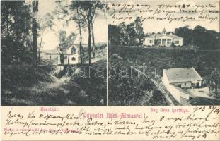 1903 Rácalmás, Rácz-Almás; Szentkút, Bay Géza kastélya