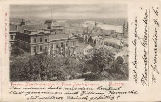 1899 Budapest II. Ferenc József internátus, Divald