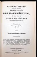 Czifray István szakács mester magyar nemzeti szakácskönyve. Bp., 1985, Állami Könyvterjesztő Vállala...