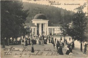Mariánské Lázne, Marienbad; Ferdinandsbrunnen / well