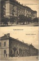 1921 Székesfehérvár, Honvédkerületi parancsnokság, Honvéd laktanya. Braun Nővérek kiadása (Rb)