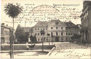 1904 Szombathely, Széchenyi tér, Megyeháza. Steiner Testvérek kiadása
