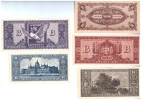 1946. 10.000BP + 100.000BP + 1.000.000BP + 10.000.000BP + 100.000.000BP T:I,I-