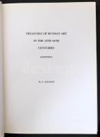 2 db orosz, művészeti könyv: M. V. Alpatov: Treasures of Russian art of the 11th-16th centuries. Len...