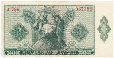 1940. 2P T:II hajtatlan, de sérült sarok és alsó szél  
Adamo P2