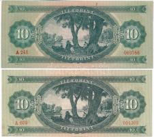 1957. 10Ft + 1960. 10Ft T:I,I-