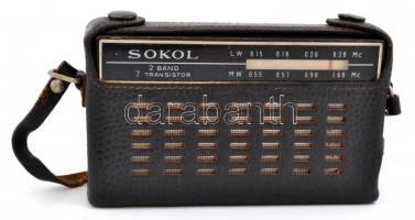 Sokol rádió eredeti dobozában.