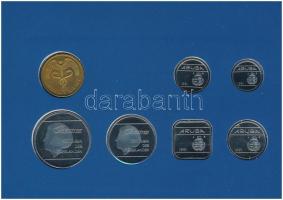 Aruba 1991. 5c-2 1/2Fl (6xklf) + "Aruba" emlékérem szettben T:1
Aruba 1991. 5 Cents - 2 1...