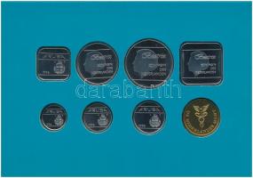 Aruba 1996. 5c-5Fl (7xklf) + "Aruba" emlékérem szettben T:1
Aruba 1996. 5 Cents - 5 Flori...