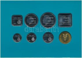 Aruba 1997. 5c-5Fl (7xklf) + "Aruba" emlékérem szettben T:1
Aruba 1997. 5 Cents - 5 Flori...